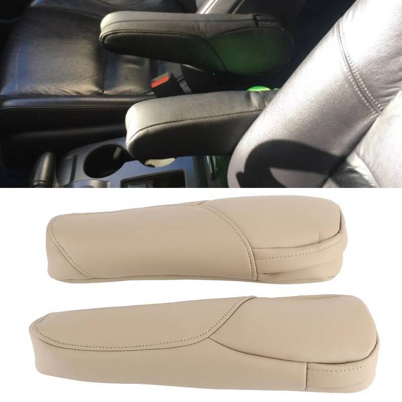 Honda Crv Car 2002-2007 Seat Armrest Cover Leather Interior Upgrade For Comfort And Style
