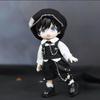 Obitsu 11 Clothes OB11 Clothes [Cool Boy Suit + Shoes] for 11cm Body OB11/12min/Nendoroid Doll/UF Fit Nendoroid Doll Clothes 4-Piece Set 1 Color Boy/G