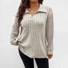 Womens Sweaters Trendy Color Block Tops Long Sleeve Shirts Fall Winter Fashion Clothing