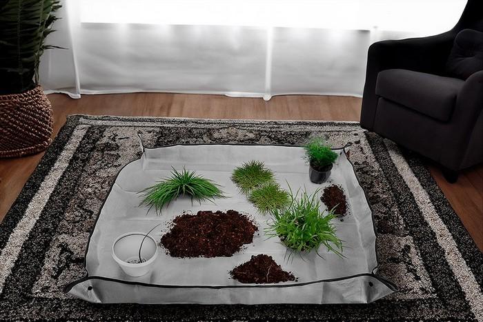 FLOWER TRANSPLANT MAT 100*100CM - T N15-964