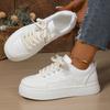 Women's Sneakers 2025 Spring and Autum New Niche Fashion Design Thick-Soled Bread Shoes Students Versatile Casual Sneakers