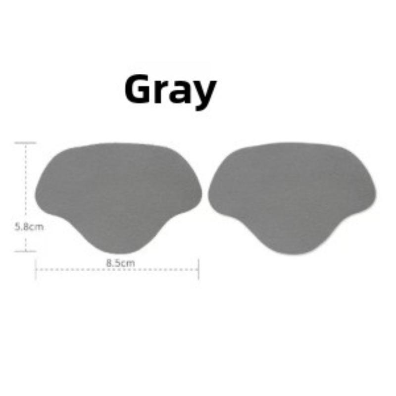 

Самоклеящиеся накладки на каблуки и бесследные заплатки для обуви серый