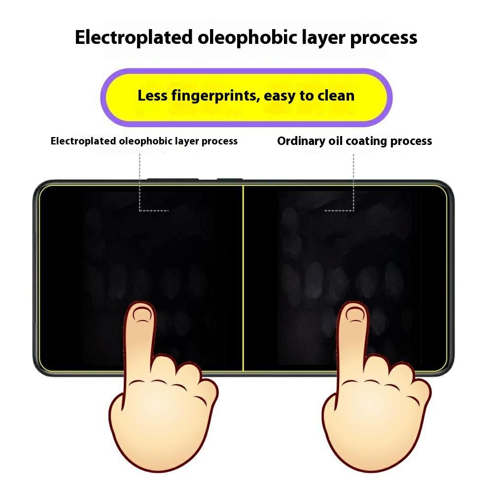 ITIETIE 2 Stück für OnePlus Nord CE4 Lite 5G/Oppo K12x 5G (China) Displayschutzfolie 0,25 mm Hohes Aluminium-Siliziumglas Klare Folie