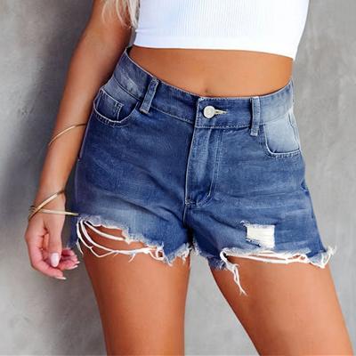 Women's Denim Classic Versatile High Waist Fashionable Shorts