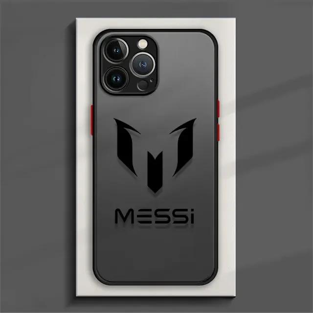 

Phone Case For iPhone 16 15 14 13 12 11 Mini Pro Max X XR XSMax 15 16 Plus Football Superstar Messis-10 Transparent Back Cover iPhone 16 Pro Max