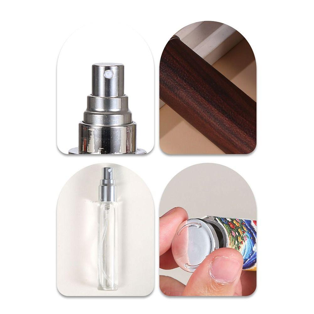 Wood Grain Spray Bottle 10ml Perfume Atomizer Bottle Ultra-fine Mist Fragrance Container Travel