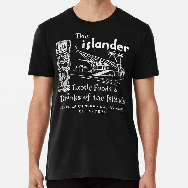 Tiki Bar / Vintage Americana / The Islander S to 5XL Made in the AU/USA T-Shirt
