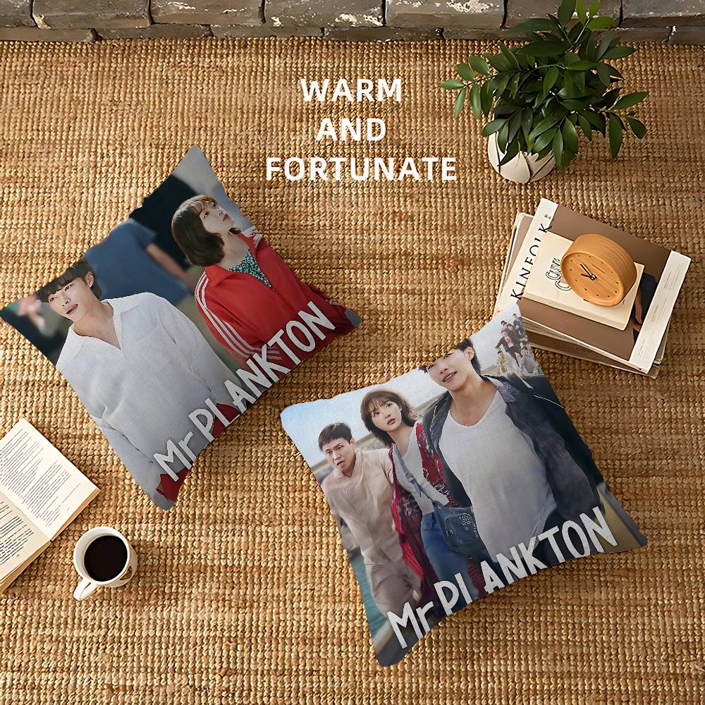 Beliebte koreanische Dramen Mr Office Kissenbezug Autokissenbezug 45X45CM Lendenkissenbezug Sofakissenbezug