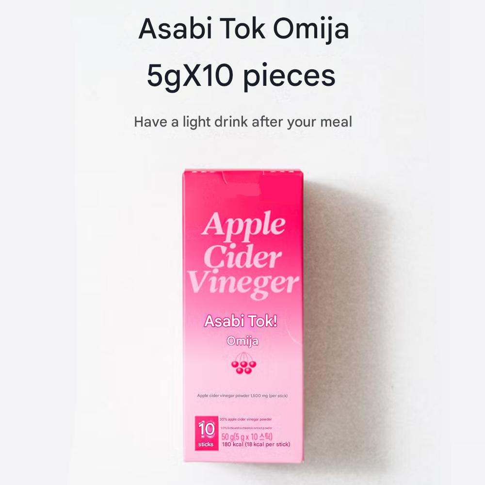 Asabi(ACV, Apple Cider Vinegar) Tok Plum + Omija(Korean Schisandra) 5 G X 20 Sticks