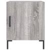 Nightstands 2 pcs Grey Sonoma 40 x 40 x 50 cm Particleboard
