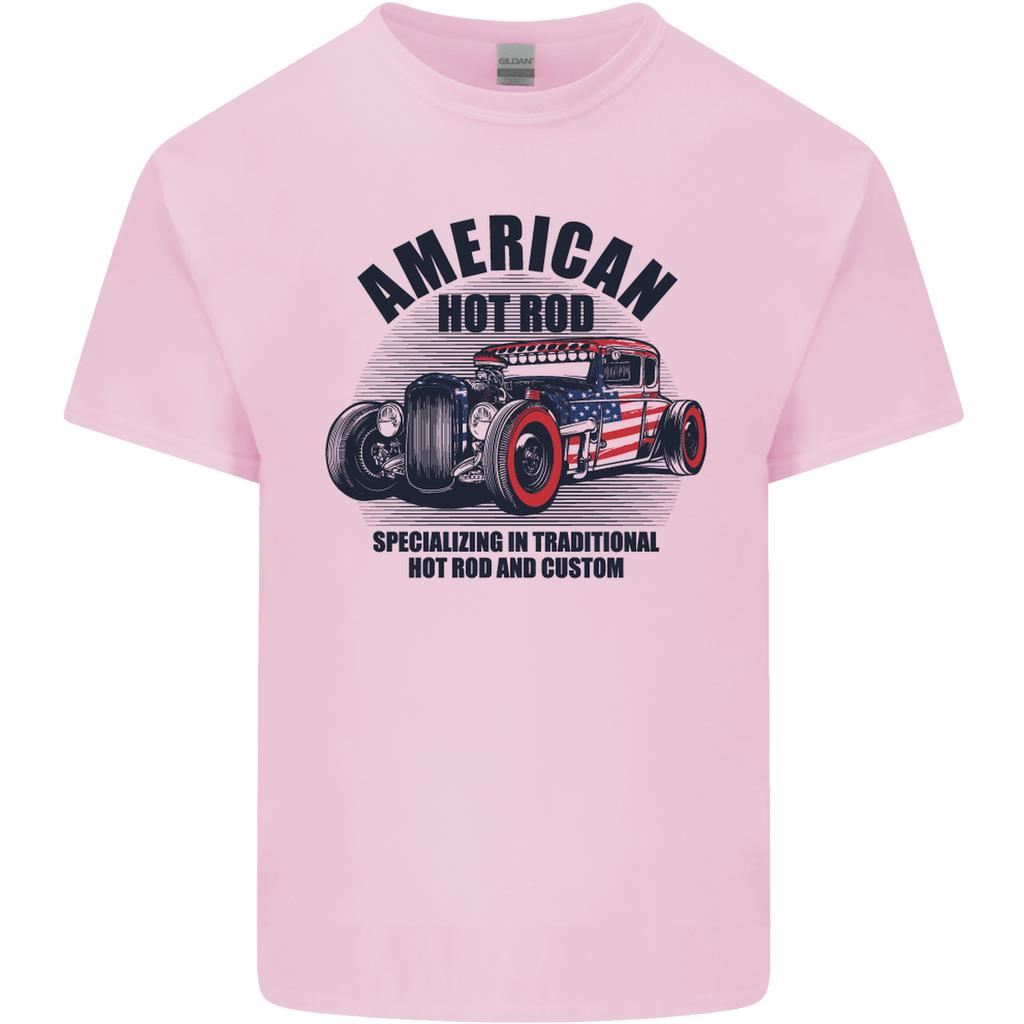 American Hot Rod Hotrod Enthusiast Car Unisexs Light Cotton TShirt
