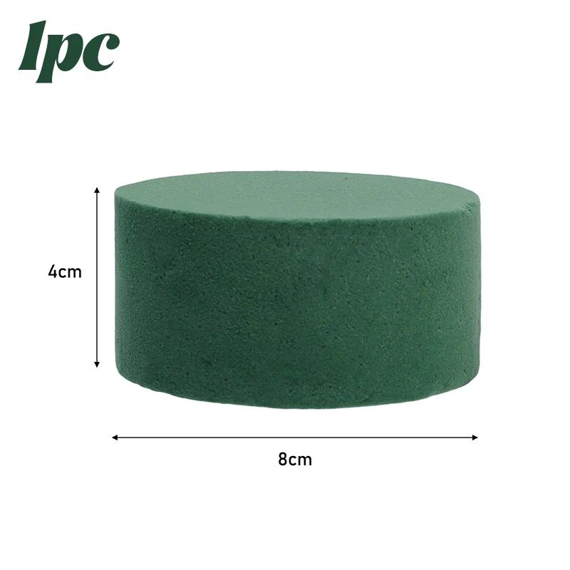

20/1PCS Round Floral Foam Bricks Dry Wet Flower Artificial Fresh Flowers Mud Foam Blocks DIY Arrangement Wedding Party Supplies