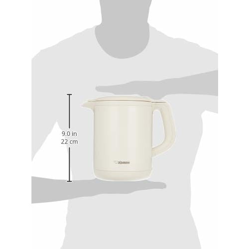 Zojirushi Electric Kettle 0.8L Keeps warm at 90 for 1 hour after boiling Ivory CK-AJ08-CB