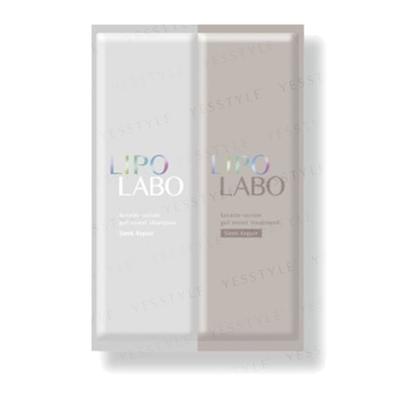 LIPO LABO - Keratin Serum Gel Moist Shampoo & Treatment Sleek Repair Trial Set