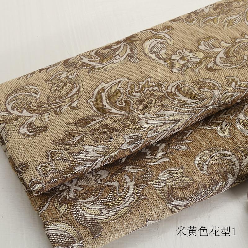 Jacquard Chenille Sofastoff Europäischer Stil Hohe Präzision für Polsterung Heimdekoration Gardinenbezüge Pro Meter