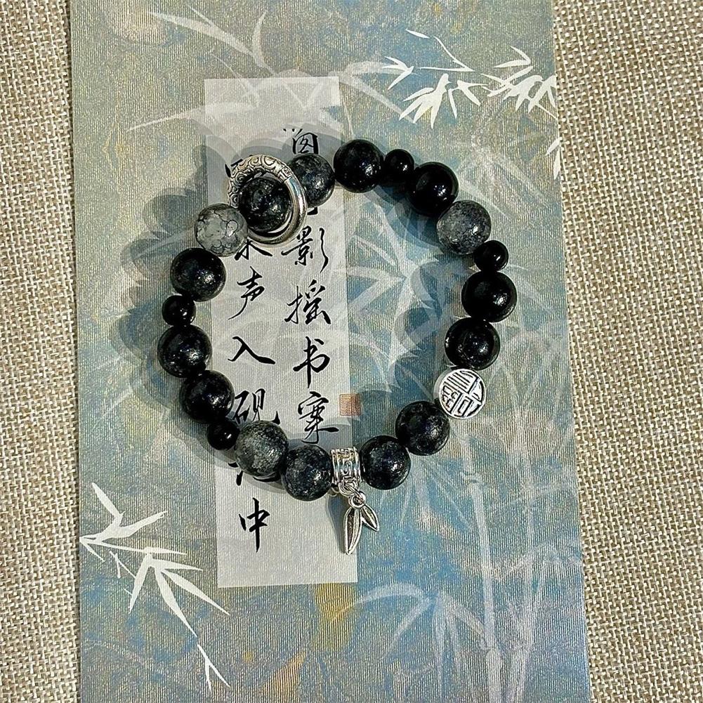 Fashion Bracelet for Women Men Blessing Hollow Butterfly Red Beads Chain Tassels Pendant Jewelry Exquisite Gifts