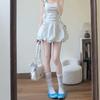 Summer and Skirt for Women New High Waist Casual Little Guy Wearing Wide-leg Shorts