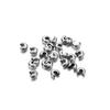 50Pcs Stainless Steel Round Covers Crimp End Beads Dia 3 4 5 mm Stopper Spacer Beads For DIY Jewelry Making Supplies Accessories