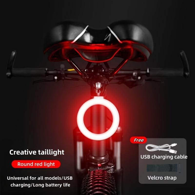 

Креативные задние фонари для велосипеда Наружные сигнальные огни USB перезаряжаемые Little Sun