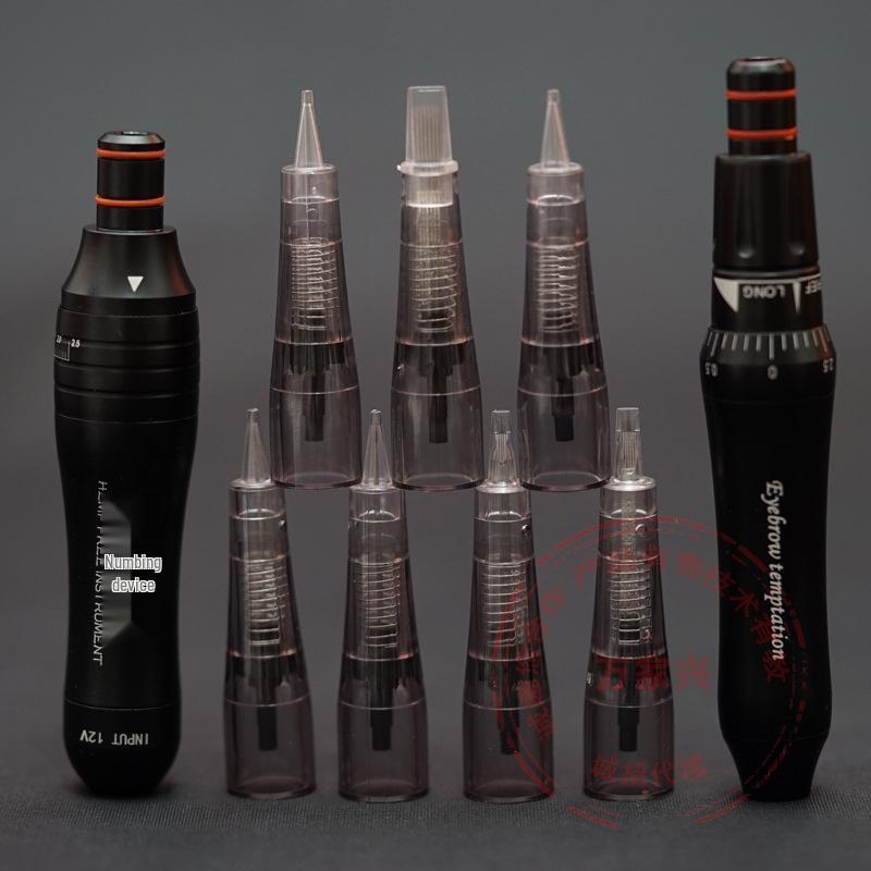 Microblading Instrument with Special Needle for Eyebrow and Lip Tattoo - No Numbing Cream Needed