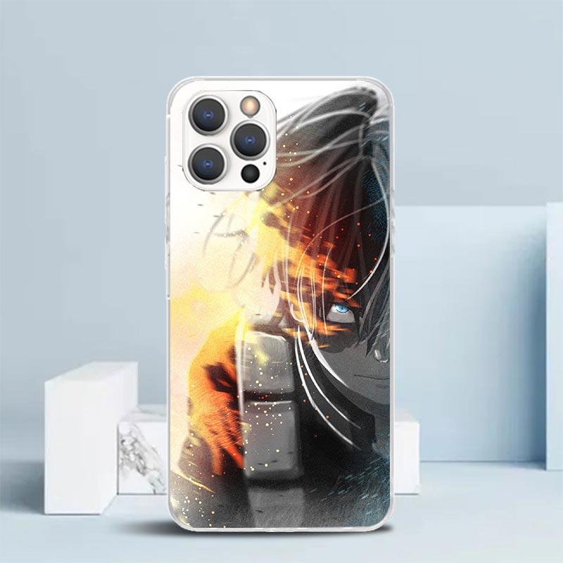 My Hero Anime Phone Case For IPhone 16 17 Air 16E 15 14 Plus 13 Mini 12 11 Pro Max 7 8 + SE 2020 Soft TPU Back Cover 16 17 Air 1