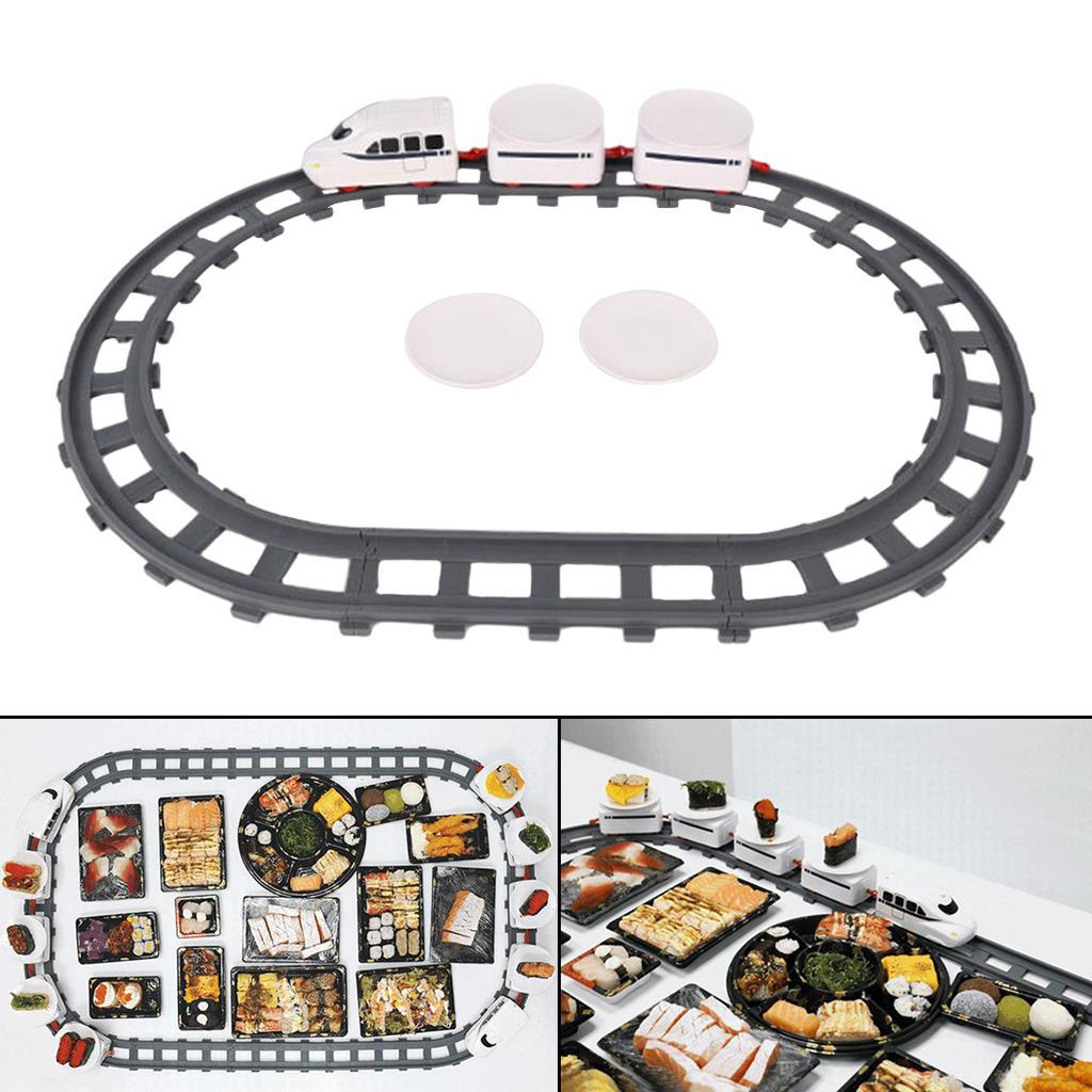 Electronic Classic Train Set Revolving Electric for Kids Boys Girls Age 5+ Birthday Gifts