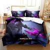 Cool Kai Sa Bedding Set Single Twin Full Queen King Size Bed Set Adult Kid Bedroom Duvetcover Sets Anime parure de lit Bed