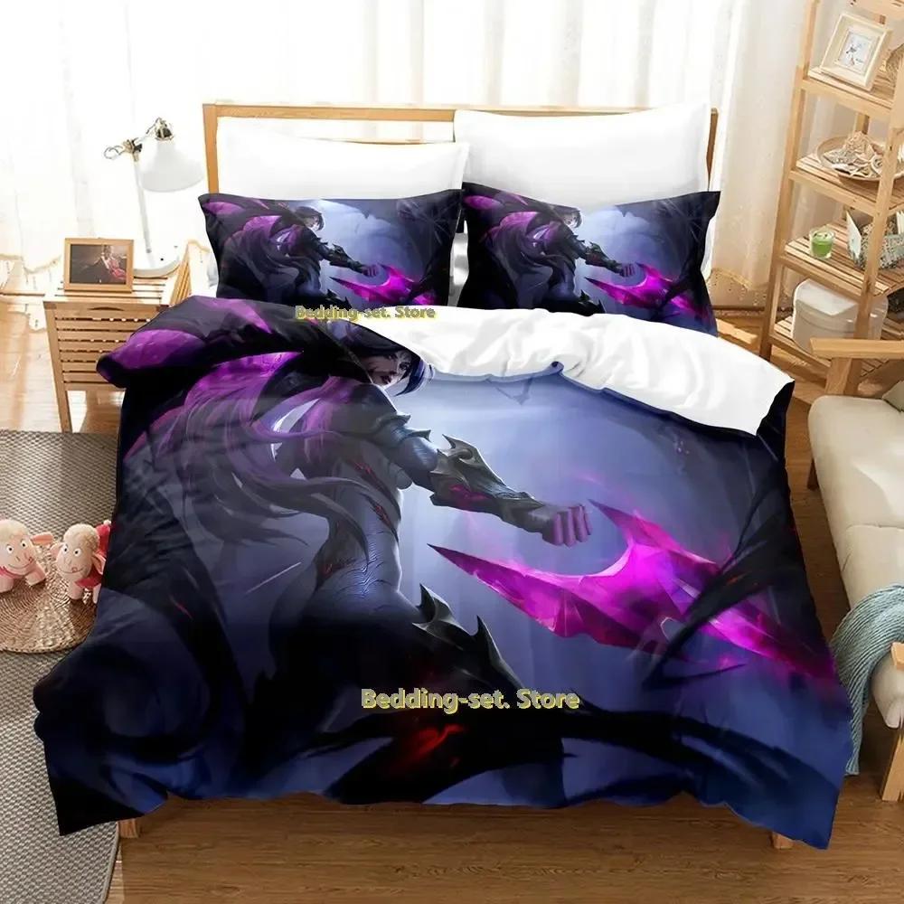 Cool Kai Sa Bedding Set Single Twin Full Queen King Size Bed Set Adult Kid Bedroom Duvetcover Sets Anime parure de lit Bed