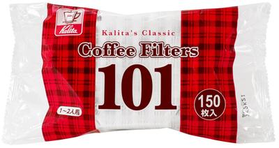 Kaffeepapierfilter Trapez für 1-2 Personen 101 Filterpapier KCCF101 150 Stück im Beutel Weiß #11162 Stylisch Camping Outdoor Coffee Shop