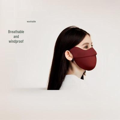 5D Winddicht Warm Fietsmasker voor Dames - Wasbaar, Ademend, Koudebestendig voor Herfst en Winter