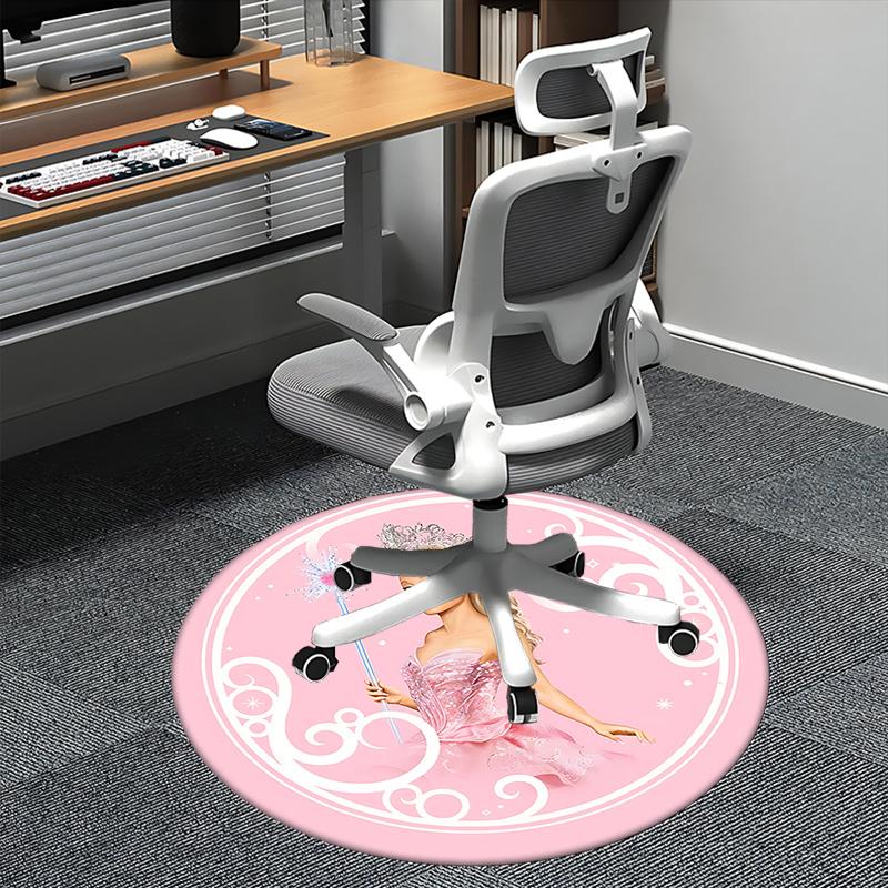 

Princess Wand,Fairy Tale Dress Chair mat Round Rug Office carpet, Non slip, Suitable for Living Rooms, Bedrooms,Decor1205898a 80cm by 80cm