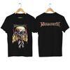 Megadeths T-shirt Casual Vlammende Vic Mannen Vrouwen T-shirt Grafisch Oversized Streetwear Sport Tops Ademend Comfortabel Streetwear