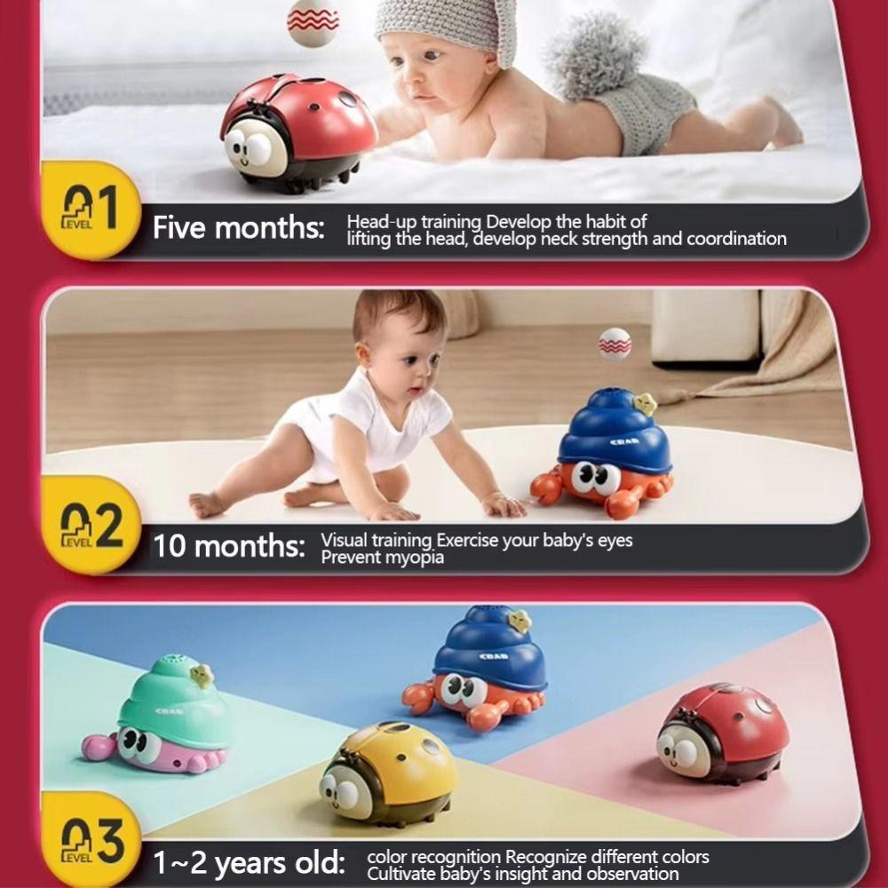 USB Rechargeable Floating Ball Blowing Toy Portable Hermit Crab Toy Kids/Toddler