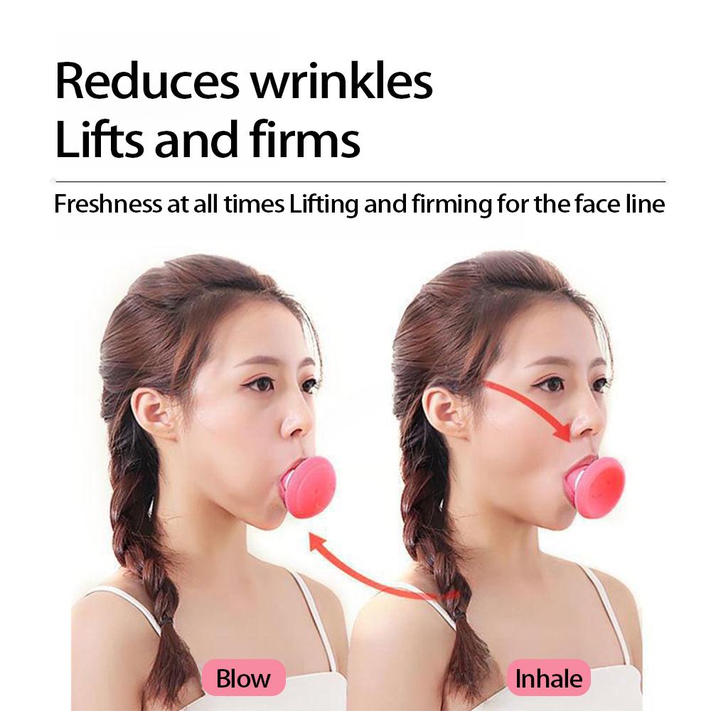 V-Shaped Face Masseter Trainer for Reducing Nasolabial Folds & Face Slimming