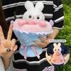Cute Princess Rabbit Bouquet Plush Toy For Valentine's Day And Qixi Festival