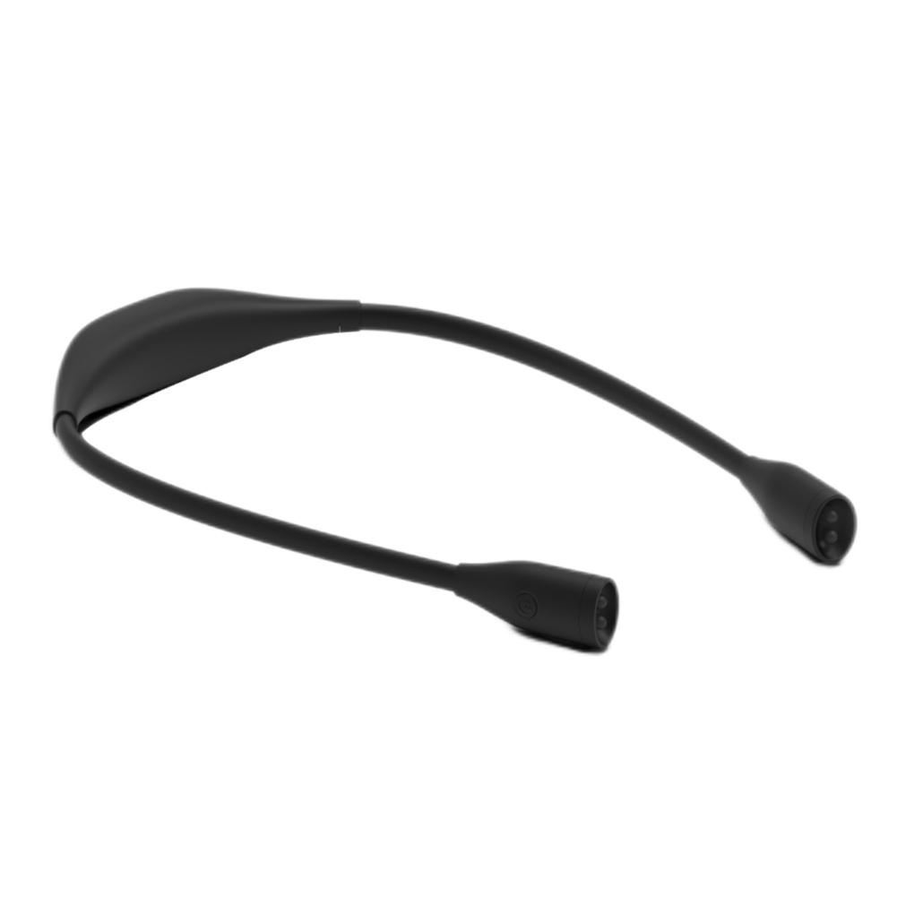 1/2/4pcs USB Rechargeable Hanging Neck Lights Night Run Lamp Stepless Dimming 360° Adjustment Hands Free for Camping Repairing