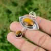 Mothers Day Deal 925 Silver Natural Tigers Eye Elegant Wedding Pendant Jewelry