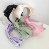 PROLY New Fashion Women's Hair Accessories Center Big Bowknot Headband Solid Color Turban Spring Headwear Hairband