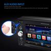6,2" Universeller 2-DIN Auto-MP5-Player Audio-Touchscreen-Radio Autoradio unterstützt Rückspiegel-Link BT FM-Fernbedienung und Lenkradsteuerung