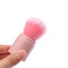 1Pcs Retractable Foundation Makeup Brush Flat Kabuki Brush For Powder Blush Bronzer Concealer Portable Makeup Tools