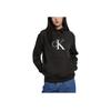 Calvin Klein Logo-Print Kapuzensweatshirt Unisex-Sweatshirt Schwarz J323238-BEH