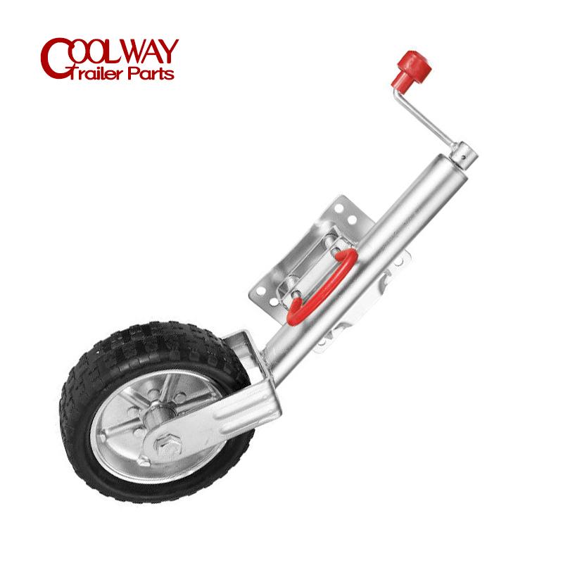 Replacement Spare Solid Rubber Wheel For 10 Inch Jockey Wheel Capacity 1000KG Trailer Jack Parts Accessories