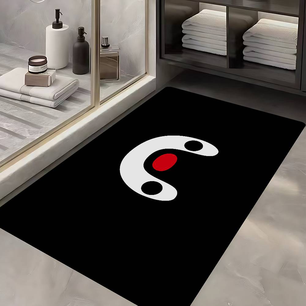 Funny P-Pingu Cute Cartoon Hallway Carpet Washable Non-Slip Living Room Sofa Chairs Area Mat Kitchen Doormat Area Rug