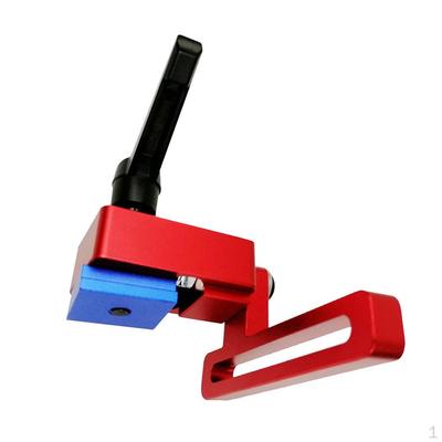 Gehrung Track Stop Für 45 Typ T-Slot T-Tracks DIY Holzbearbeitung Werkzeuge Manuelle Aluminium Legierung
