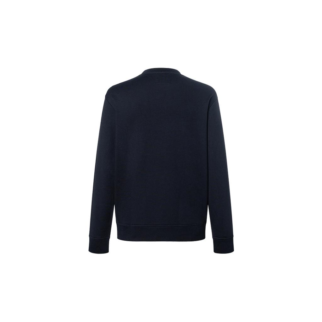 Emporio Armani Logo Print Pullover Sweatshirt Men Sweatshirts Dark-Blue 8N1MR6-1JRIZ-F904