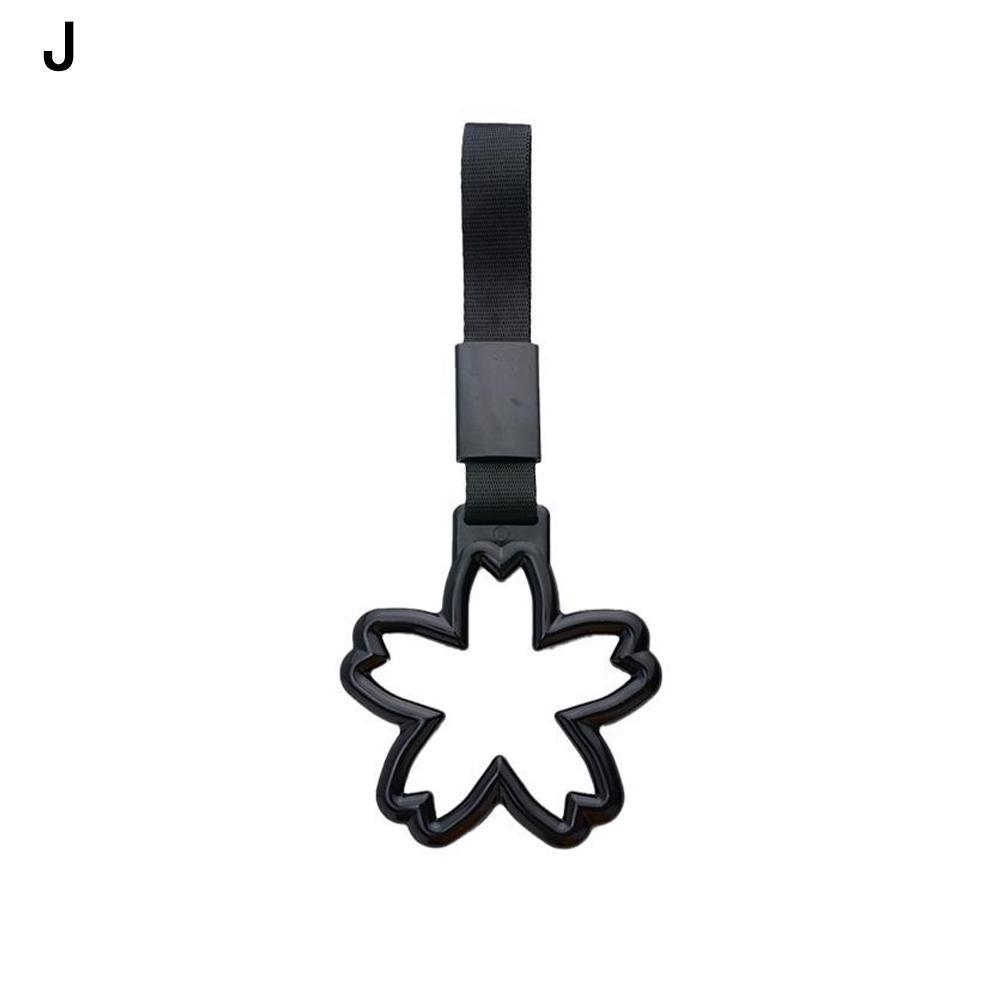 1pcs Tsurikawa Heart JDM Train Bus Handle Hand Strap Styling Drift Charm Strap Drift Auto Accessories Car Strap