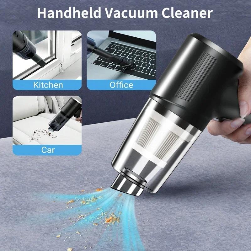 [Rechargeable Handheld Car Vacuum] Portable Car Vacuum Cleaner Rechargeable Handheld Car Vacuum Cleaner, Wireless Vacuum Cleaner