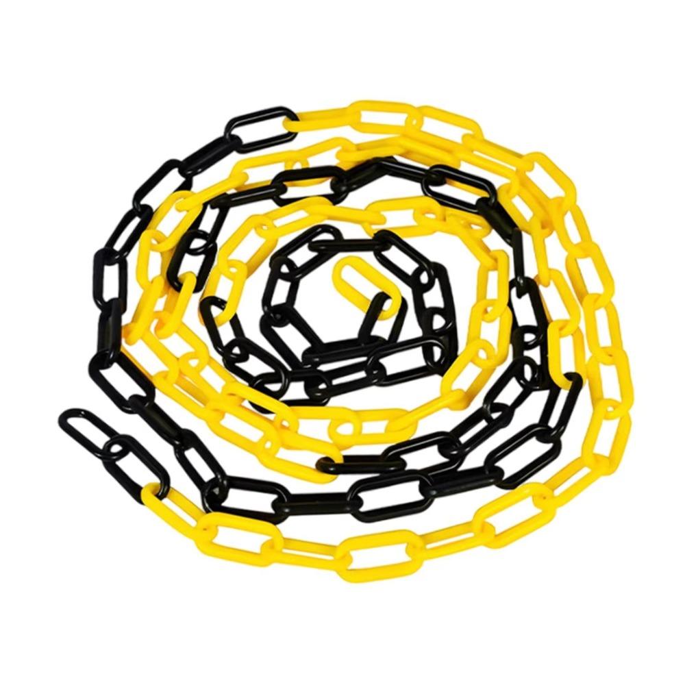 5m Traffic Chain Barrier Link 6mm/8mm/10mm Crowd Control Barrier Warning Safe