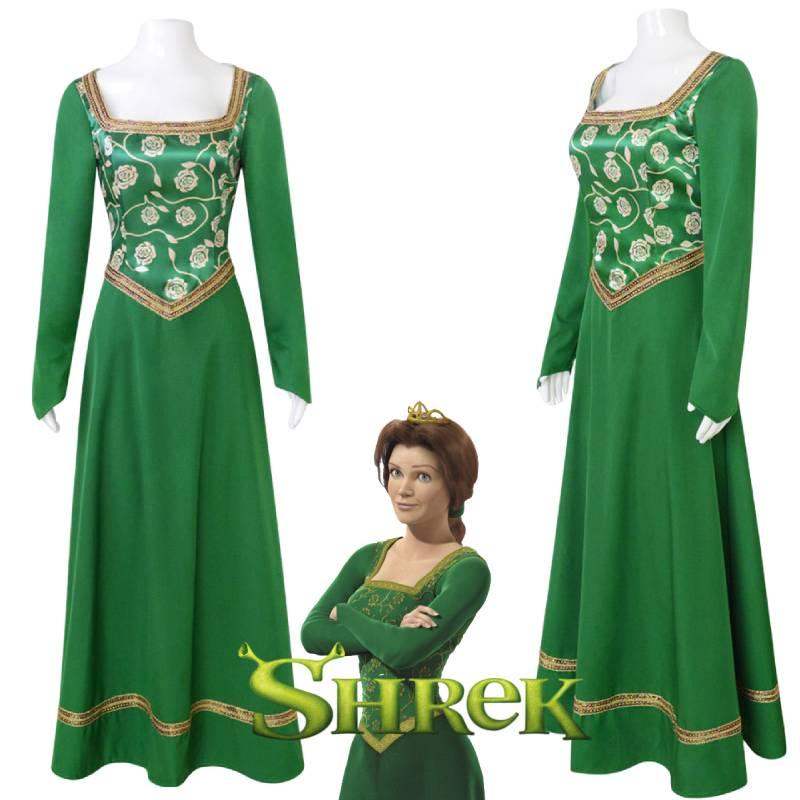 Shrek Princess Fiona Costume For Halloween Cosplay