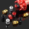 2Pcs 12/15mm Bike Hub Converter Aluminum Zinc Zinc Alloy Hub Conversion Kits Adapter  Bike Parts